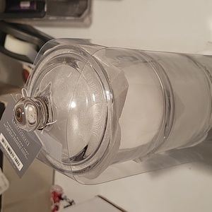 Glass jars that stack
